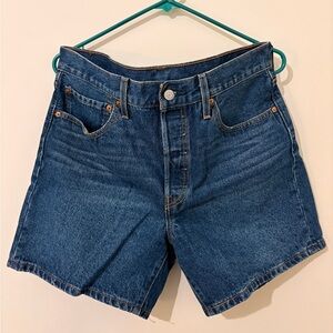 Levi's 501 Women's Blue Jean Shorts